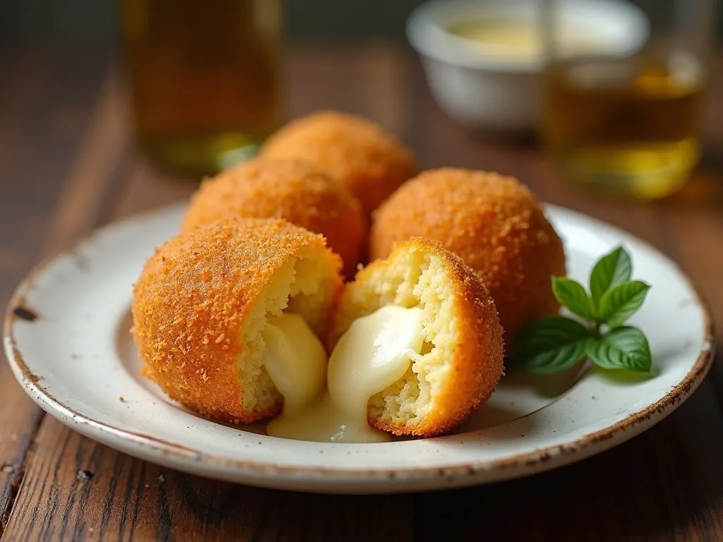 Arancini de Cogumelos Trufados