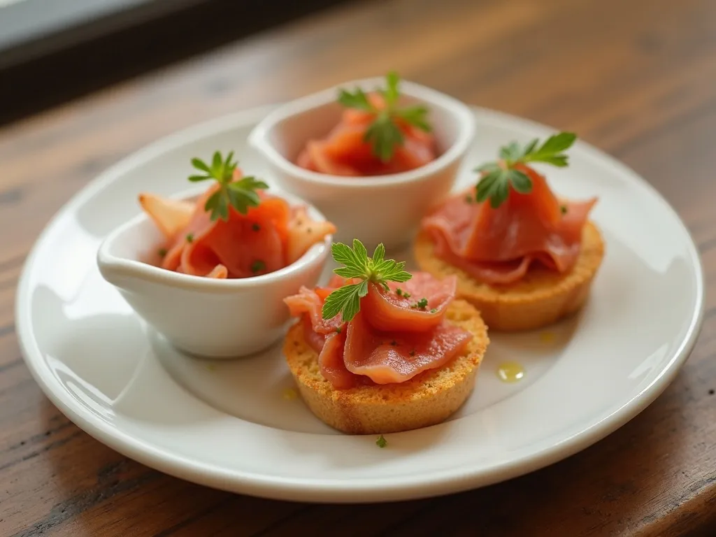 Canapé de Pancetta Crocante e Geleia de Figo