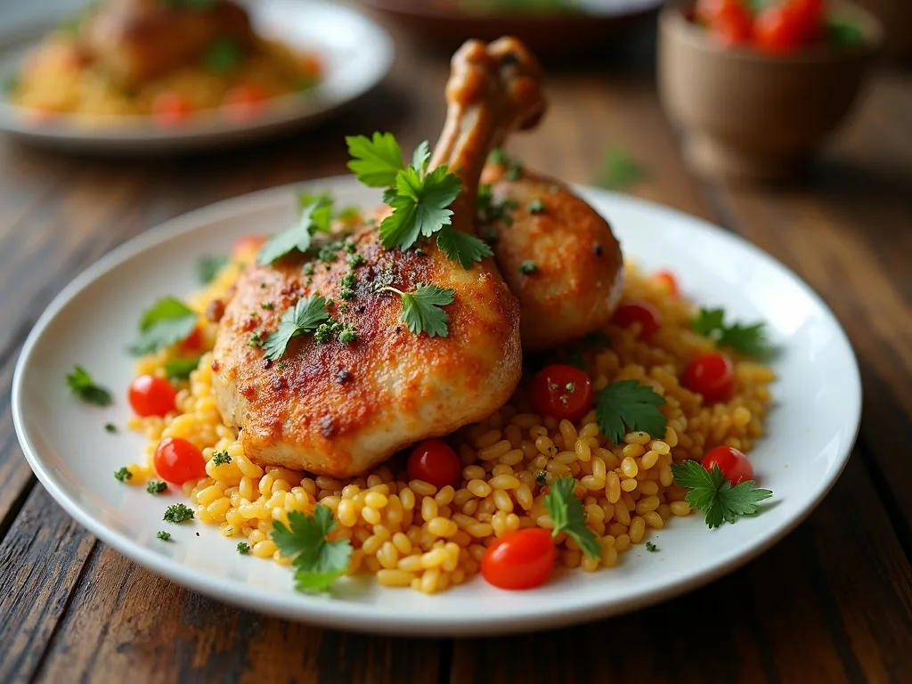 Canja Gourmet de Frango Caipira
