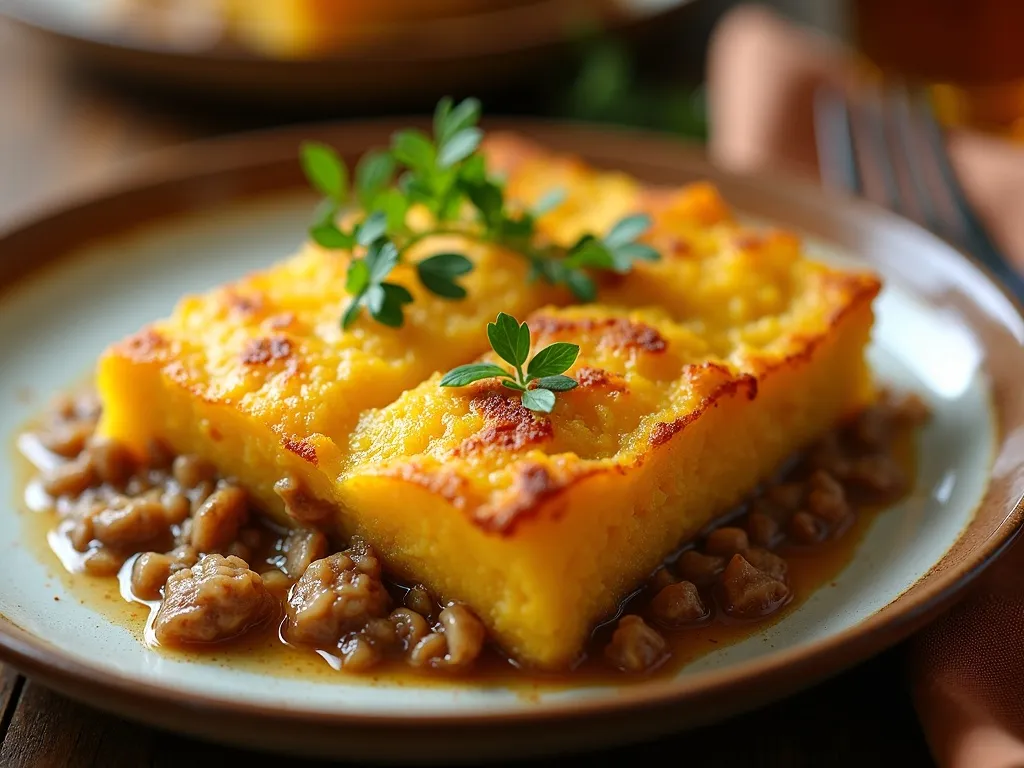 Escondidinho Caipira de Abóbora com Requeijão