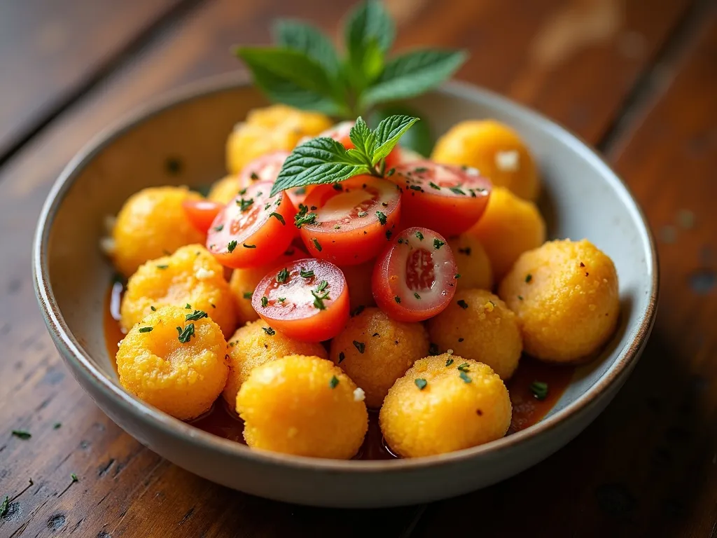 Farofa Italiana de Tomate Seco e Parmesão