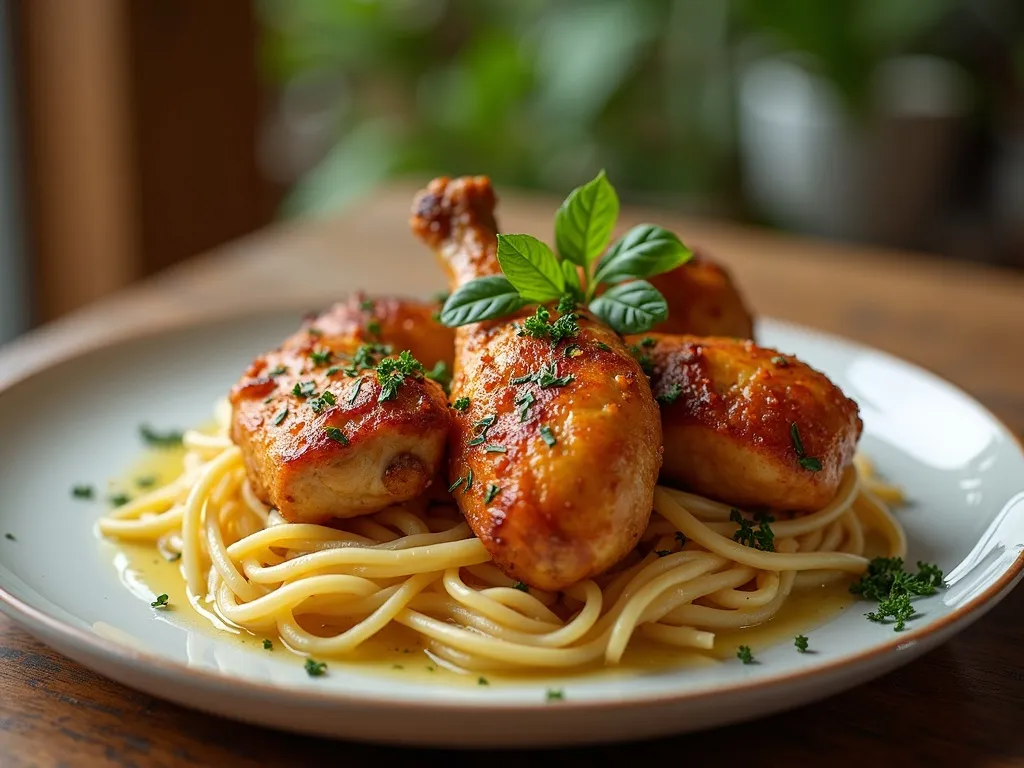 Frango Caipira ao Ora-pro-nóbis