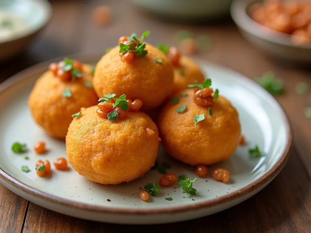 Mini Bolinho de Milho com Linguiça Artesanal