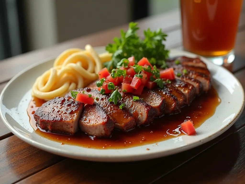 Pancetta Arrosto com Salsa