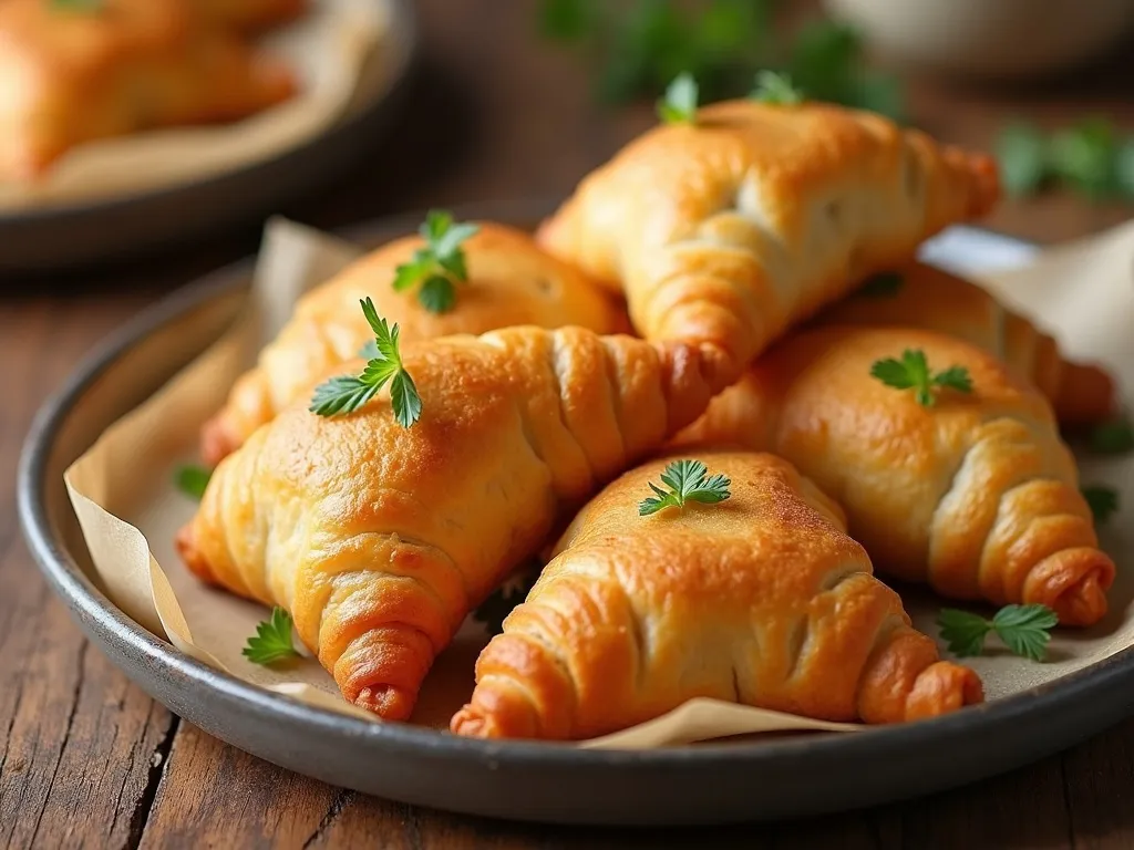 Panzerotti de Queijo e Presunto