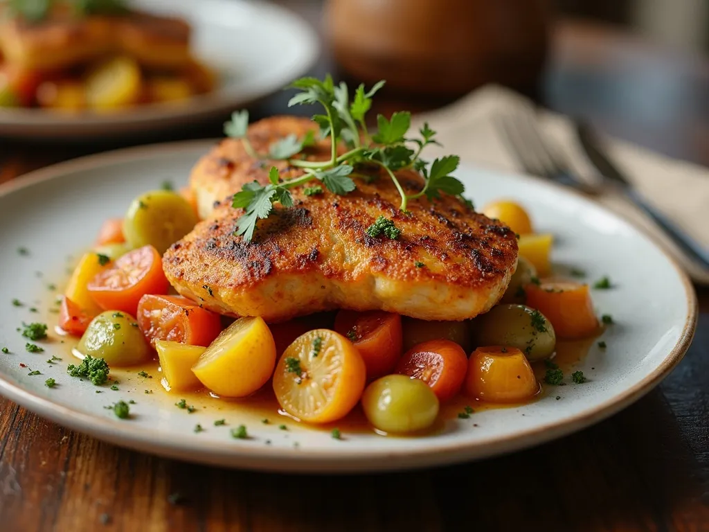Polvo Mediterrâneo com Batatas Confit