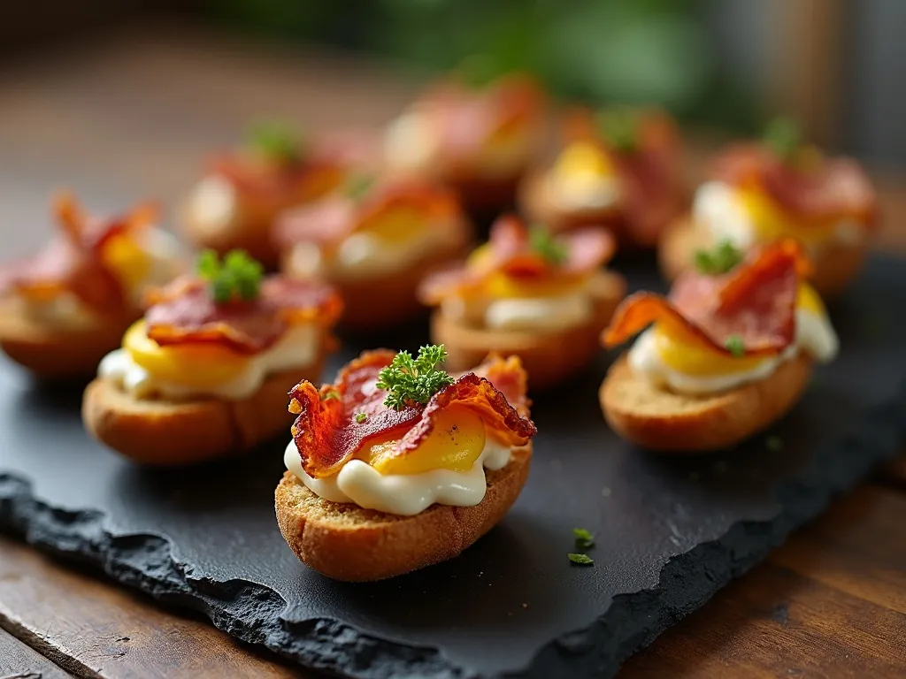 Potato Skin de Catupiry e Crocante de Bacon