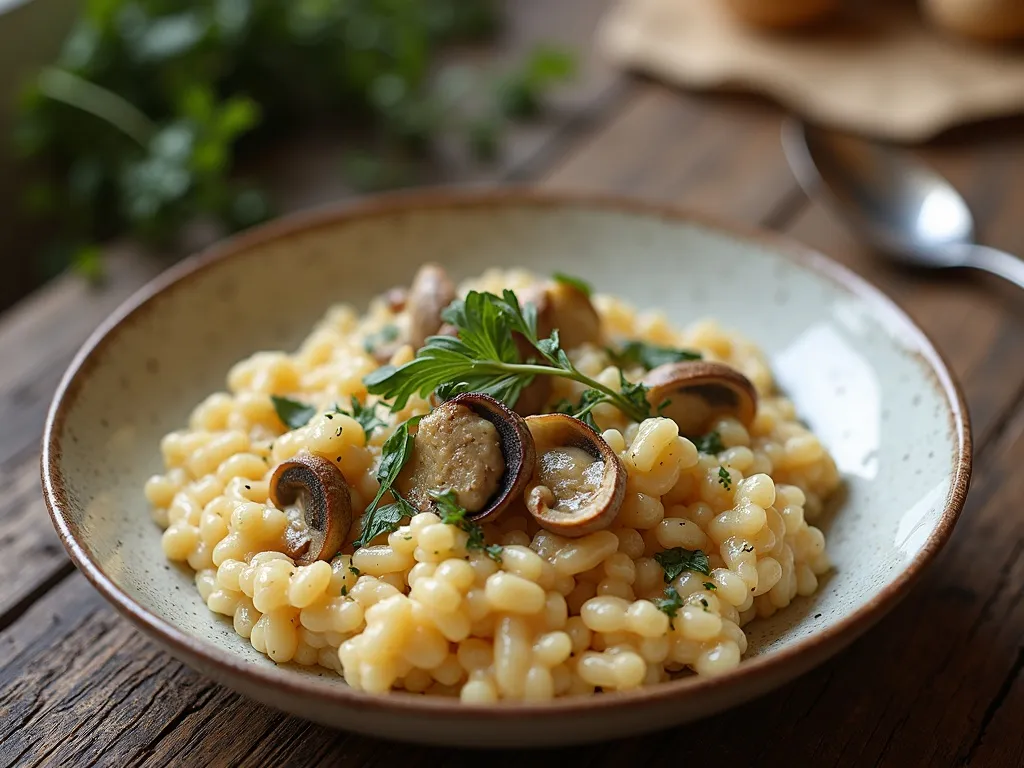 Risoto de Funghi e Brie