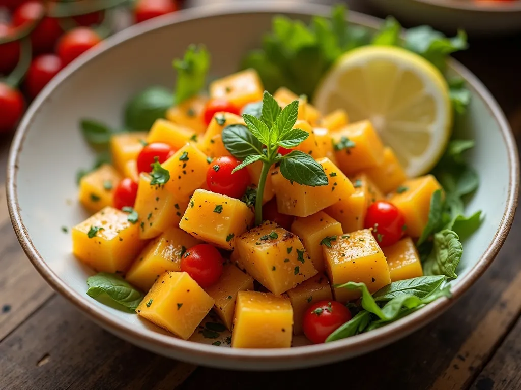 Salada de Feijão Fradinho com Pimentões