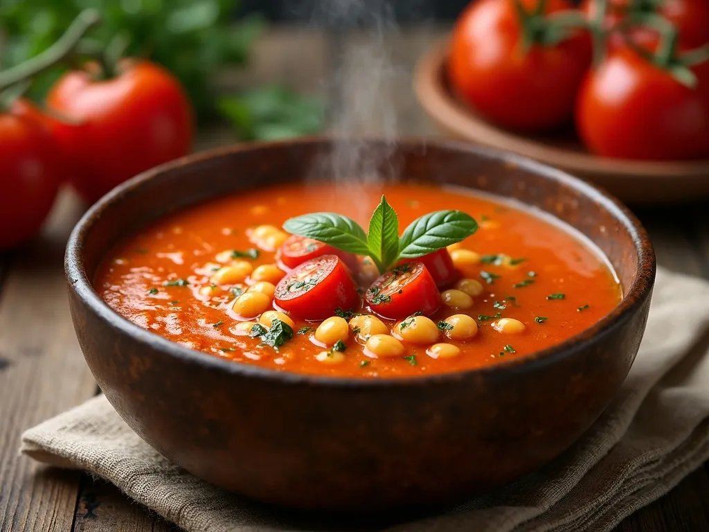 Sopa de Tomates Assados